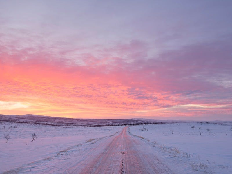 Memorable North Lapland road trip