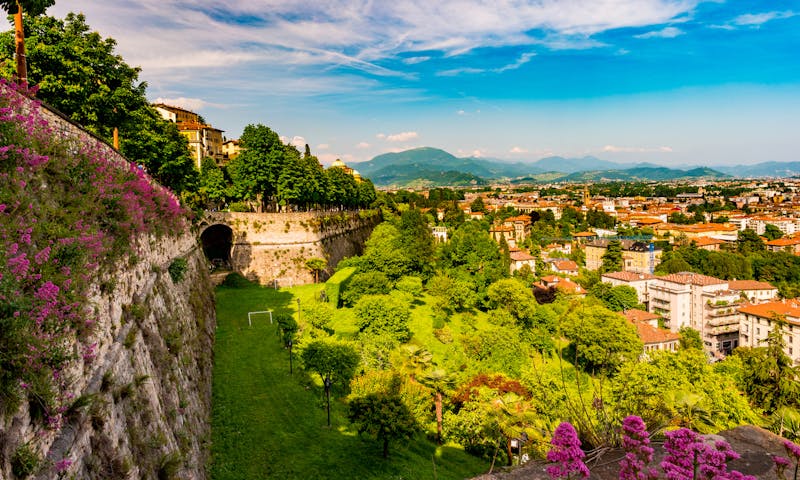 2.päivä Kaunis Bergamo - kävelykierros