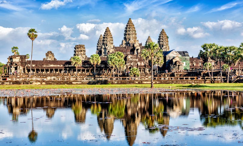 10. päivä Hämmästyttävät Angkorin temppelit