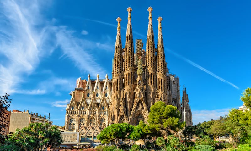3. päivä Uskomaton Sagrada Familia ja Park Güell