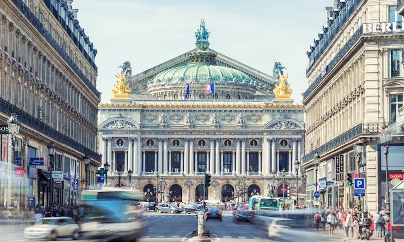 2. päivä Haussmannin Pariisi, Opéra Garnier ja Hamlet Opéra Bastillessa