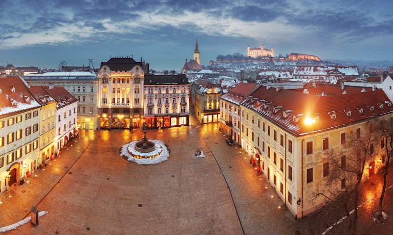 1. päivä Tervetuloa Bratislavaan