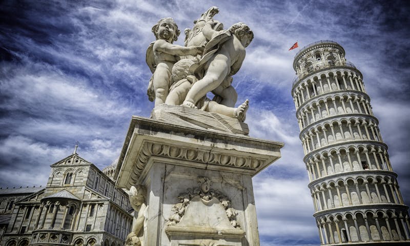4. päivä Kaltevan tornin Pisa