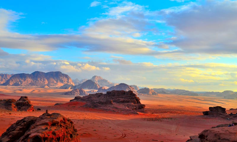 6. päivä Pikku Petra ja Wadi Rumin autiomaa