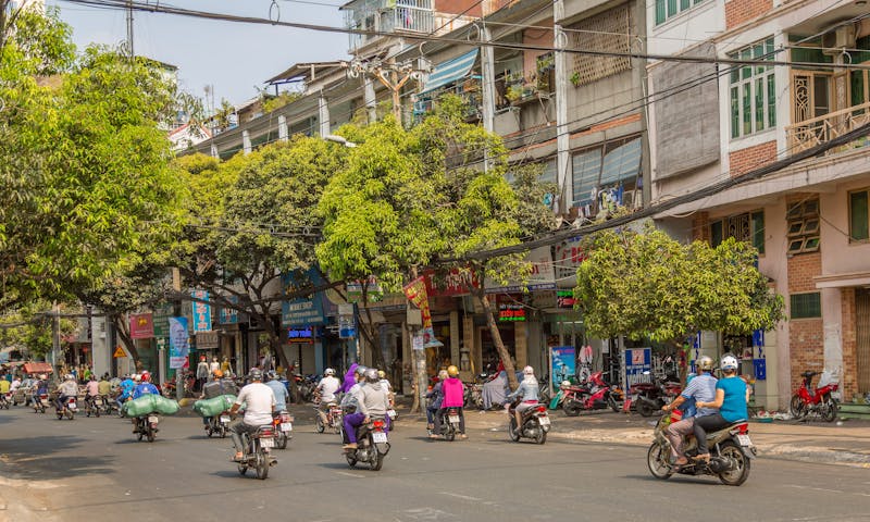 5. päivä Vapaapäivä Ho Chi Minh Cityssä