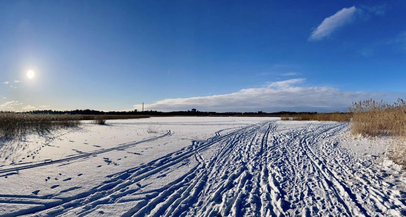 Winterliche Stimmung im maritimen Espoo und Kirkkonummi